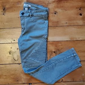 refuge moto pants green size 7